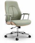 Bureau stoel met verstelbare hoogte en groen stof 60 x 60 x 100cm